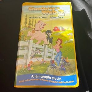Charlotte's Web 2 Wilbur's Great Adventure VHS
